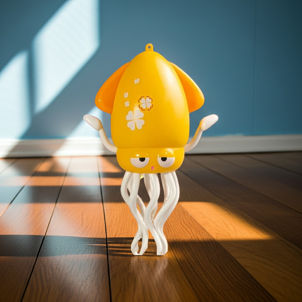 Calamar Bailarín Mágico | ¡Diversión Interactiva con luz y sonido!