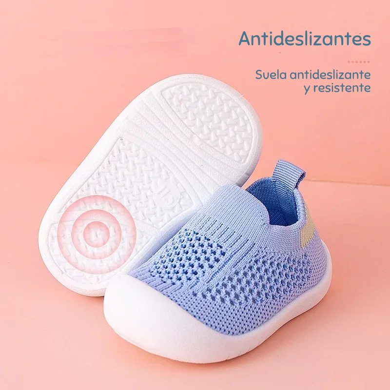 Zapatos de Punto Transpirable | Sin Cordones, Máximo Confort