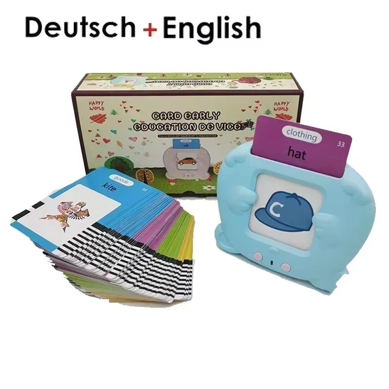 Tarjetas de Vocabulario con lector electrónico. Múltiples idiomas