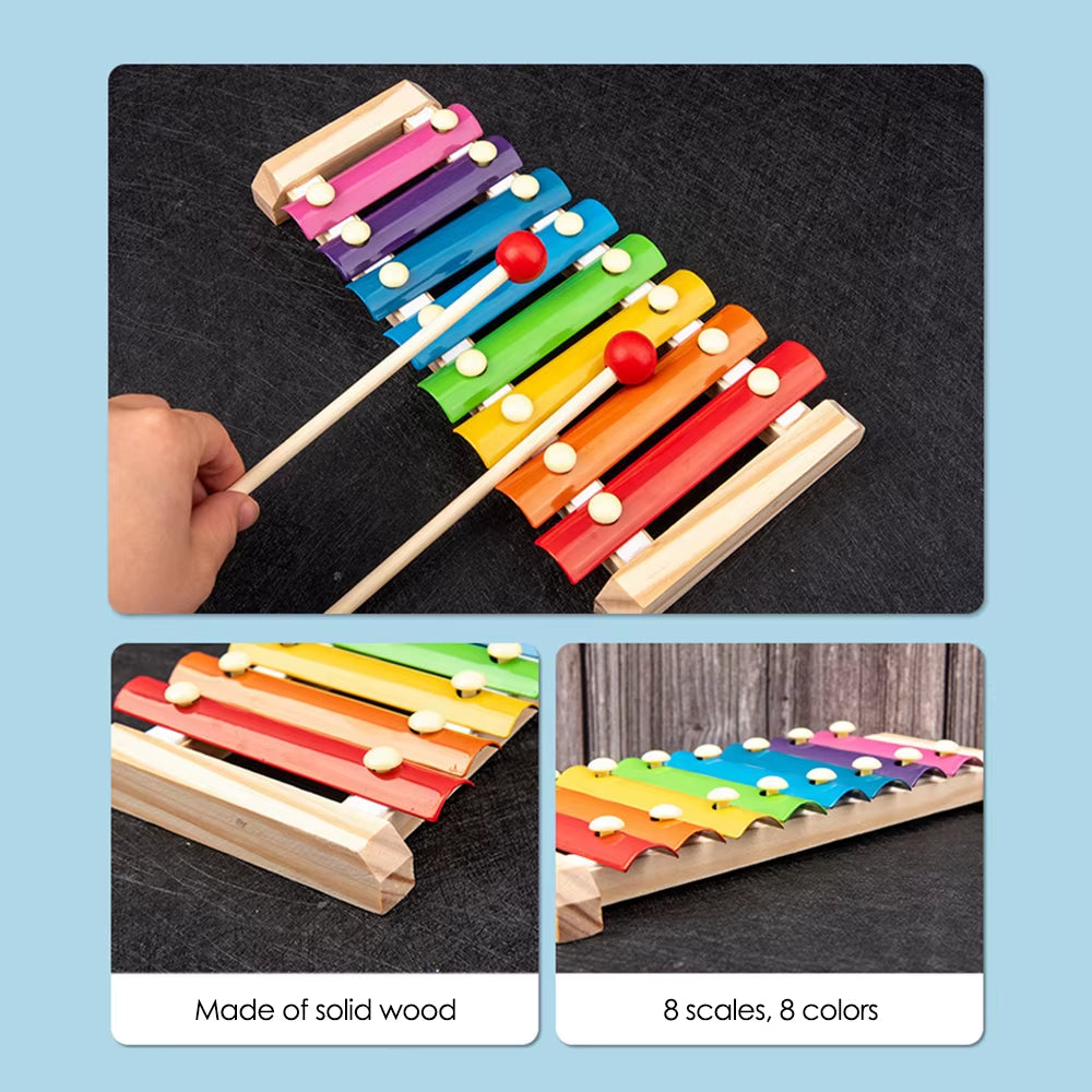 Juguete de madera Montessori (Diferentes estilos)