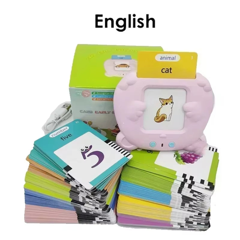 Tarjetas de Vocabulario con lector electrónico. Múltiples idiomas
