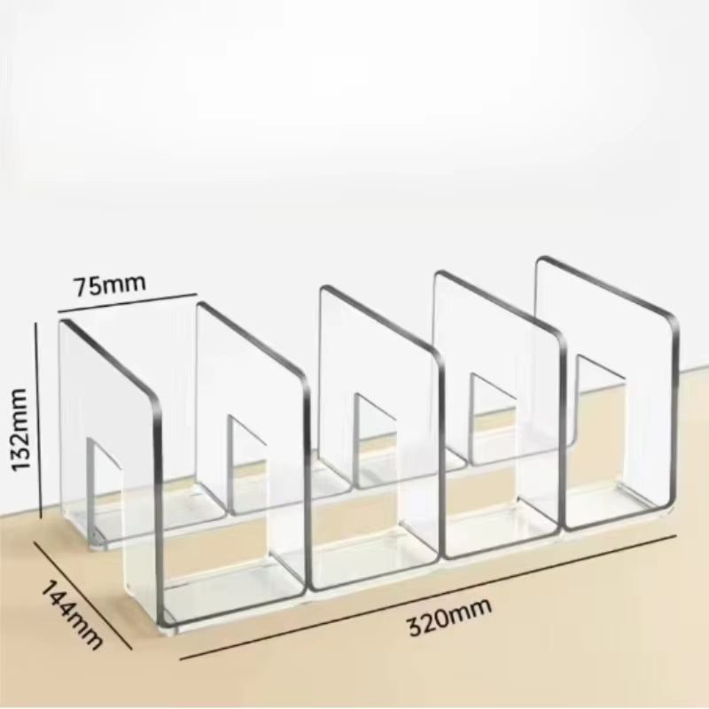 Organizador acrílico para zapatos.