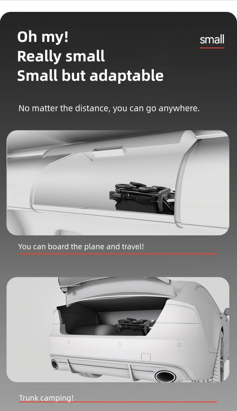 Carriola GB Pockit 3H: La Aliada de Viaje Ultra-Compacta