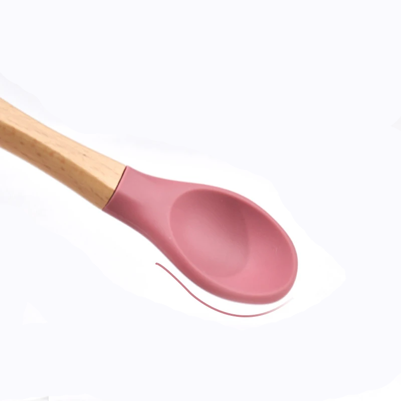 Set de Cubiertos de Entrenamiento – Silicona y Madera