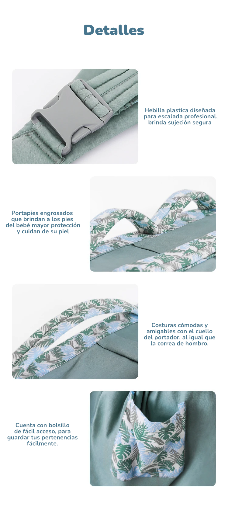 Fular Portabebés Ergonómico  | Doble Uso: Porteo y Cubierta de Lactancia (0 a 36M)