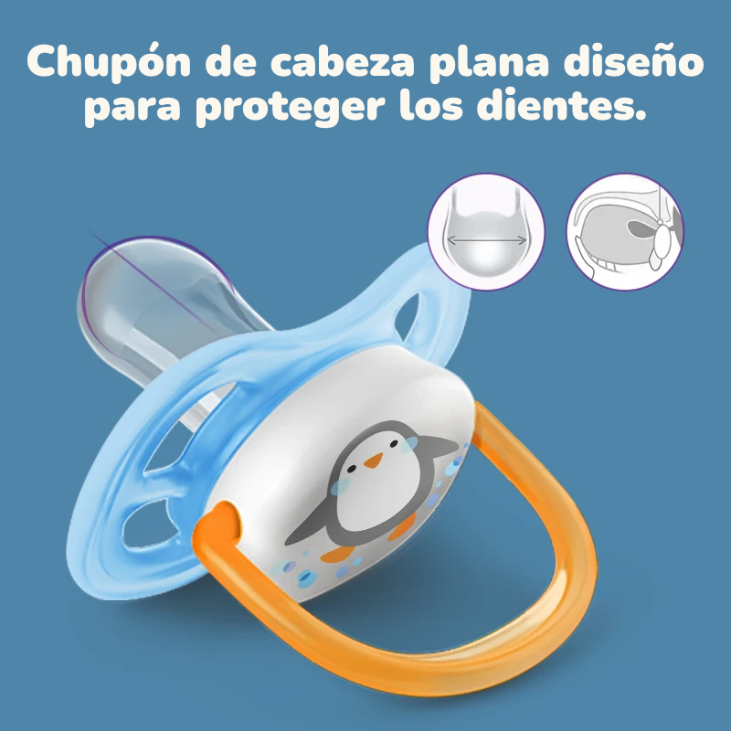 Chupón Philips Avent Anti-Cólicos de Silicona | Ventilado, Sin Olor y Suave para Recién Nacidos