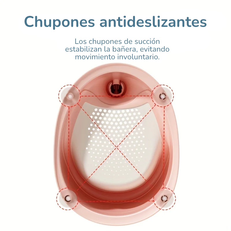 Bañera Plegable Termosensible Inteligente: Seguridad y Comodidad para el Baño del Bebé