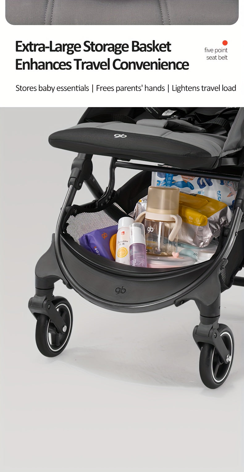 Carriola Plegable GB: Comodidad Extrema y Rendimiento Todo Terreno