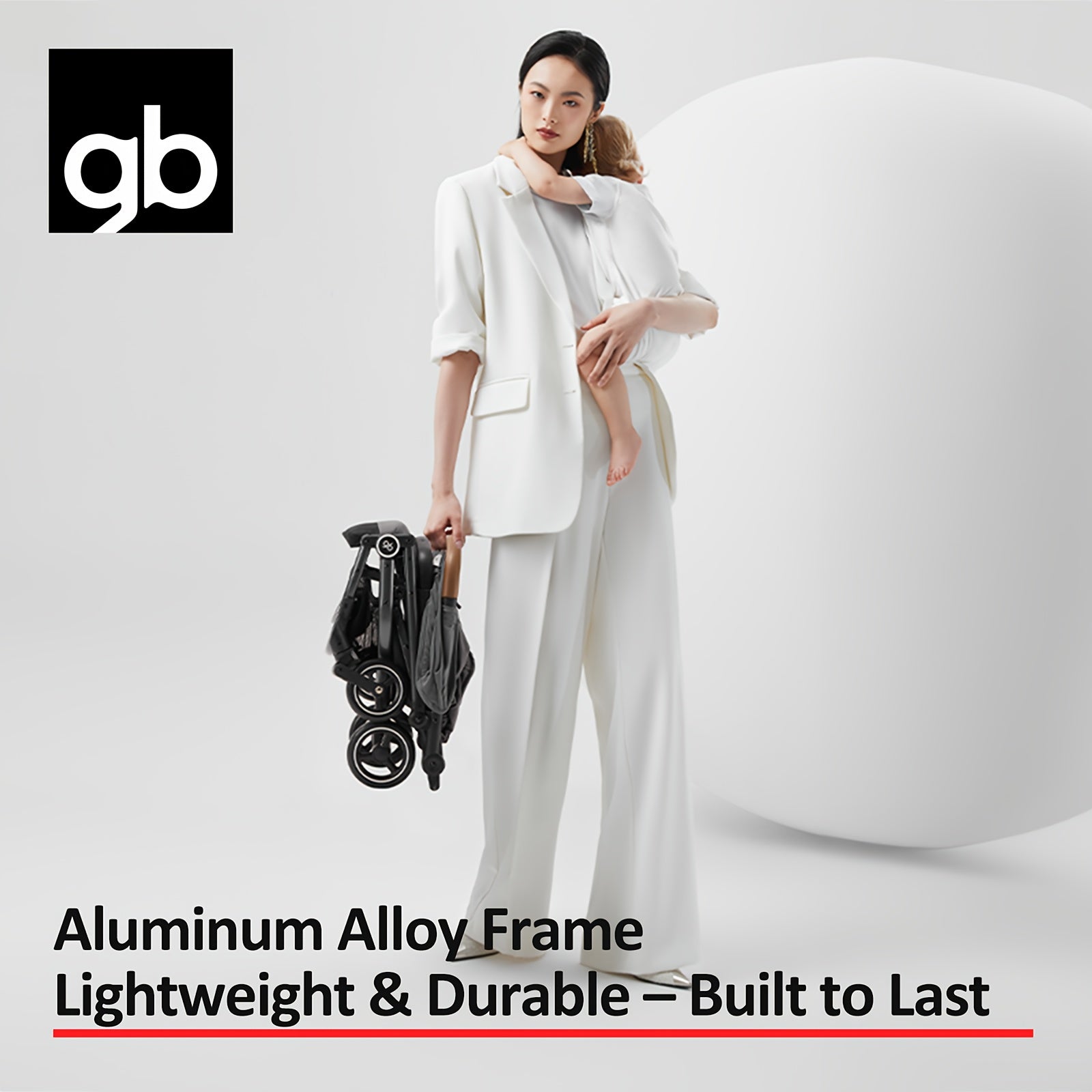 Carriola Plegable GB: Comodidad Extrema y Rendimiento Todo Terreno