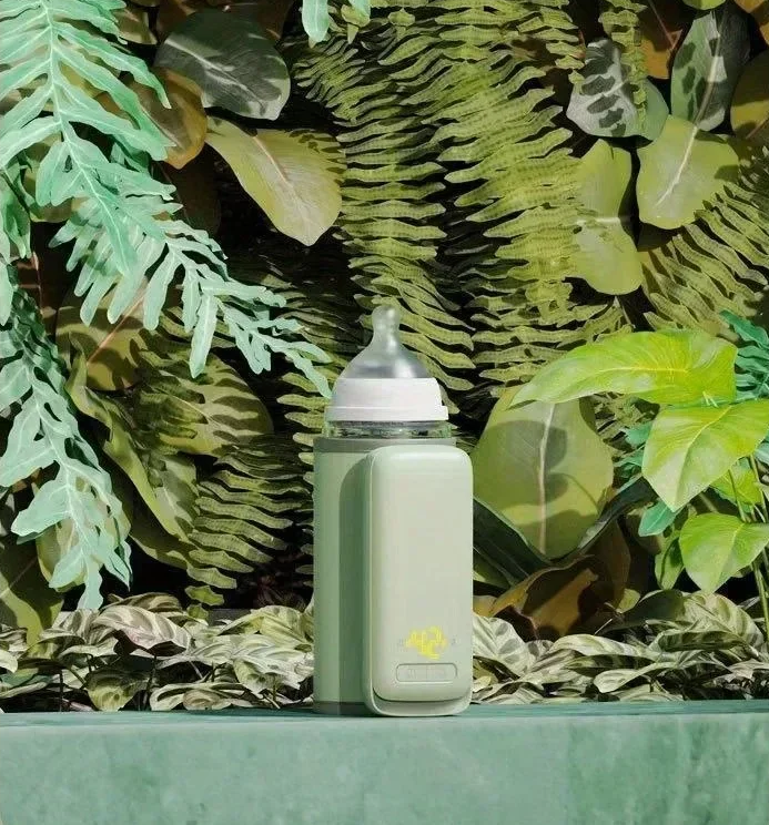 Calentador de Biberones Portátil Recargable (Dos versiones) | Control Electrónico de Temperatura (37°C a 55°C)