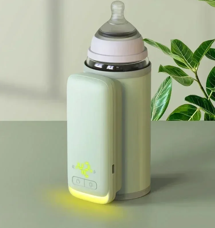 Calentador de Biberones Portátil Recargable (Dos versiones) | Control Electrónico de Temperatura (37°C a 55°C)