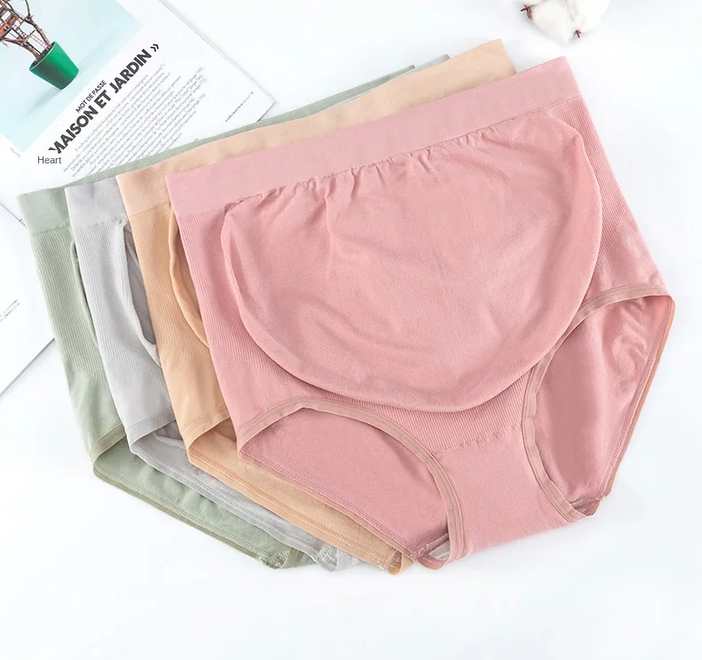 Set de 3 Bragas de Maternidad | Soporte de Cintura Alta, Compresión Elástica y Levanta Cadera 3D