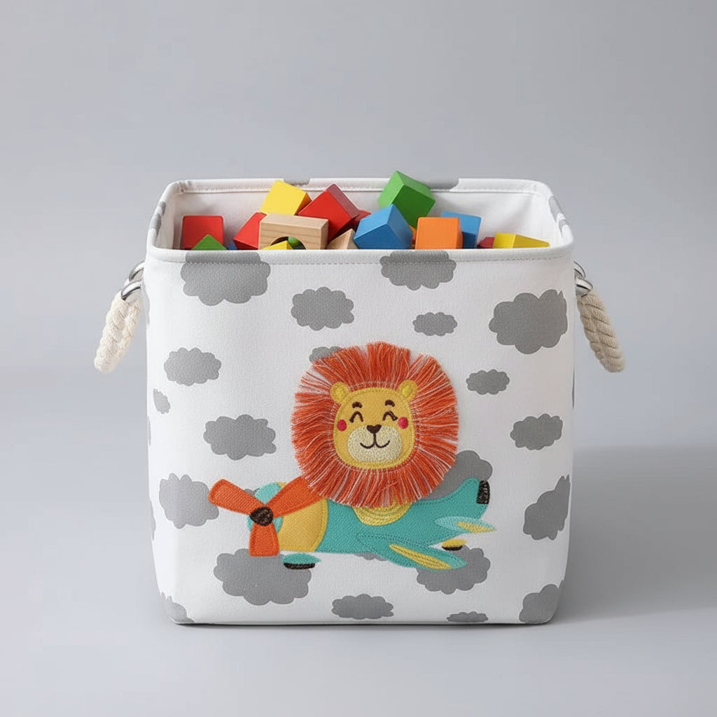 Cestas Organizadoras Plegables Multifuncionales con Asa