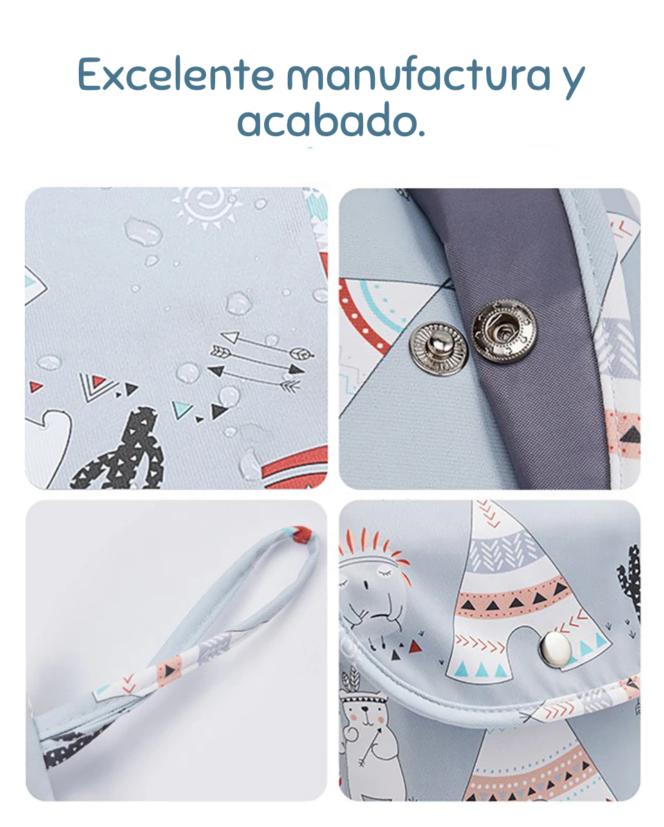 Bolsa de Almacenamiento Portátil para Pañales Desechables | Comodidad en Movimiento