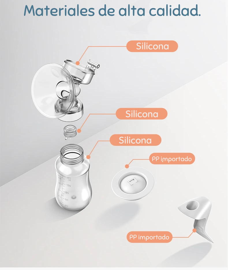 Extractor de Leche Manual MAMIJOY | Silicona Ergonómica, Succión Ajustable y Sin BPA