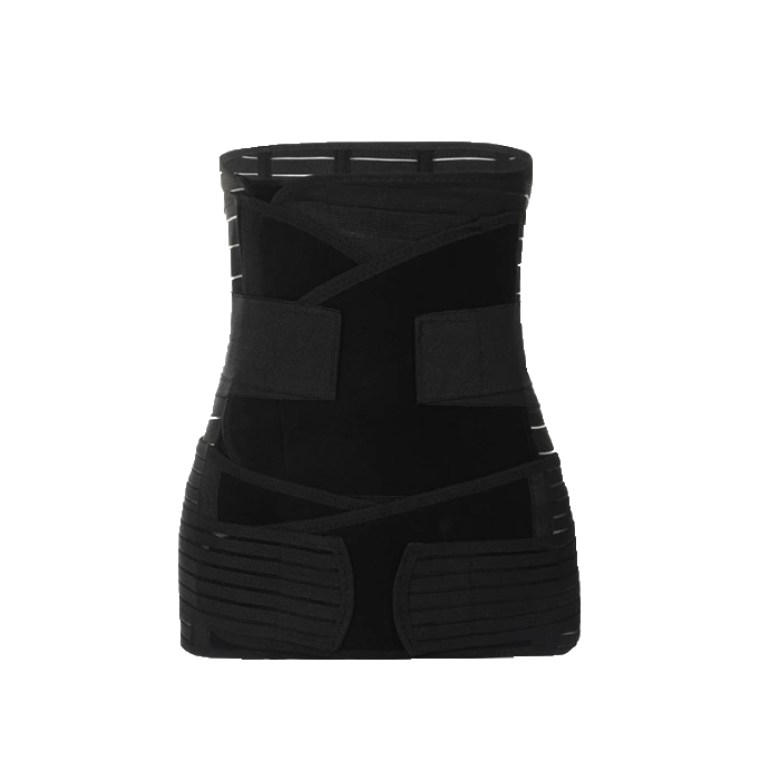 Banda de Soporte Posparto 3 en 1 | Faja Transpirable para Vientre, Cintura y Pelvis