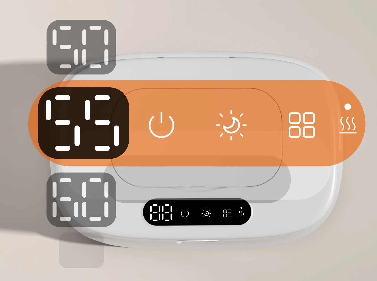 Calentador de Toallitas para Bebé | Control de Temperatura (50°C a 60°C), Luz Nocturna y Gran Capacidad