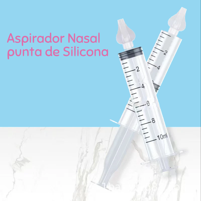 Aspirador Nasal de Silicona | Limpieza Suave e Higiénica