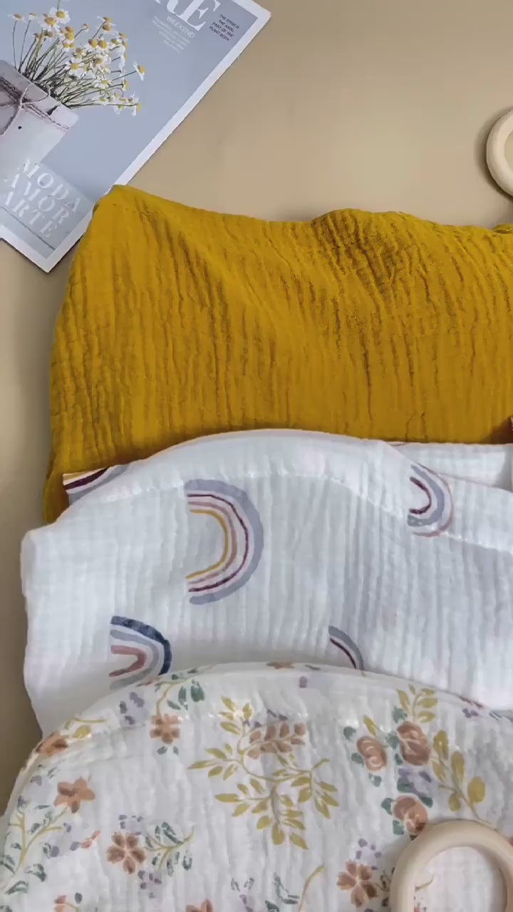 Manta de Algodón para lactancia | Ajustable y Multiusos (100x60 cm)