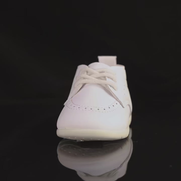 Zapatos Retro de Cuero para Primeros Pasos (0-24M)