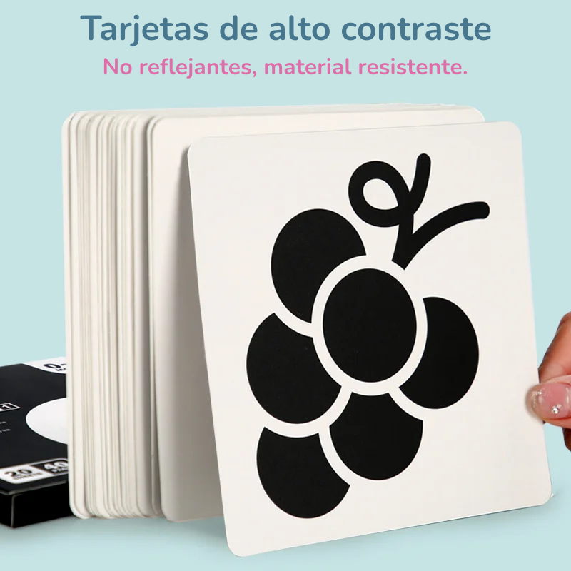 Tarjetas de Alto Contraste |  Método Montessori