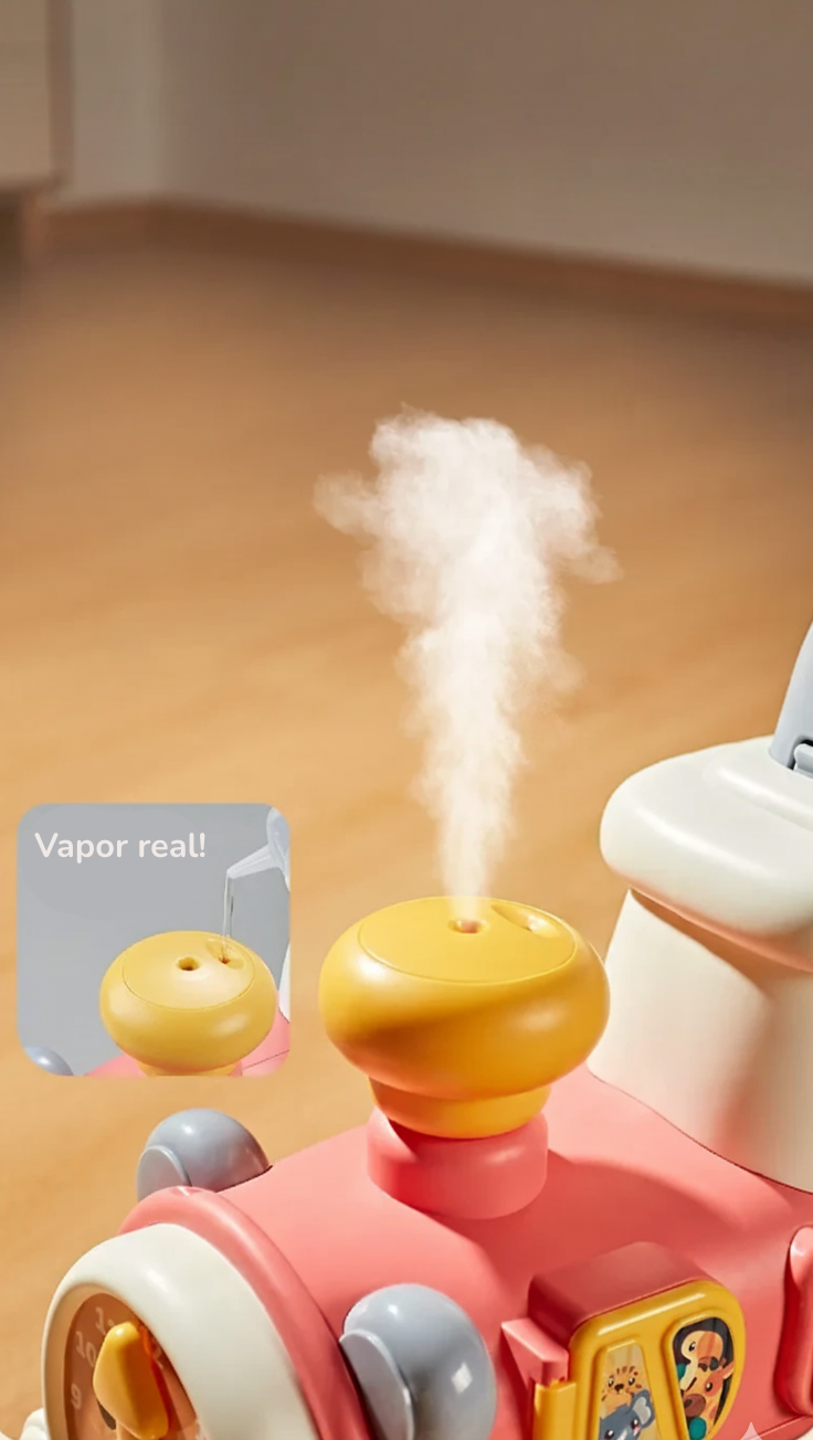 Andadera bebé Tren de Actividades Montessori y Centro de Aprendizaje Temprano – Primeros Pasos y Diversión Educativa